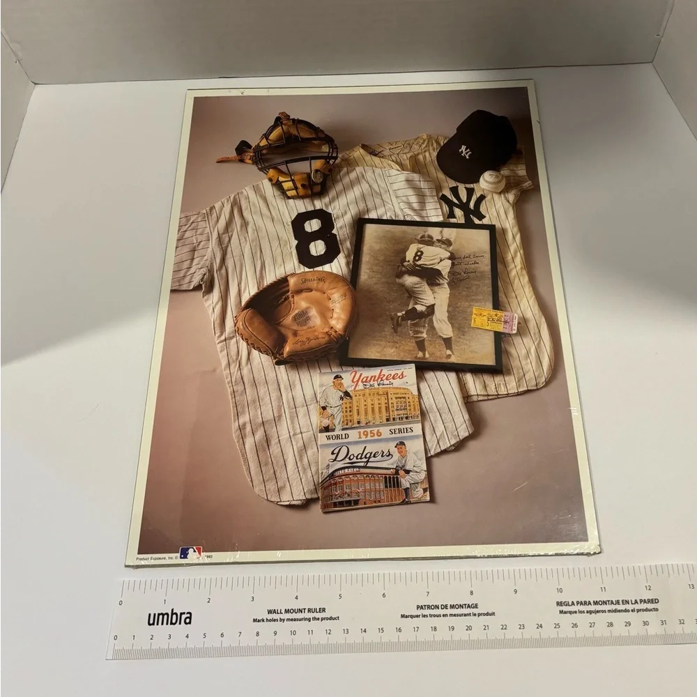 1993 No. 7 -The Perfect Game, New York Yankees-1st Edition Print-Berra/Larsen.